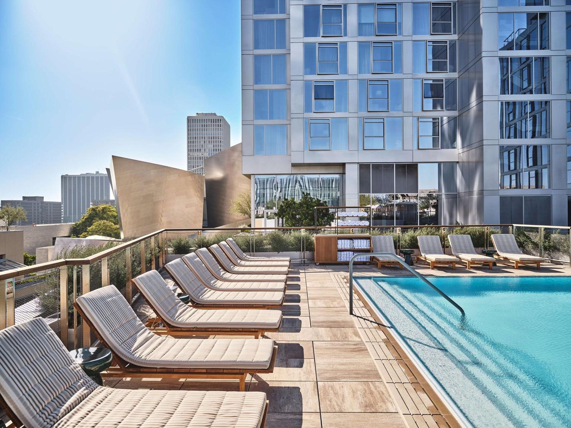 Conrad Los Angeles Exteriér fotografie